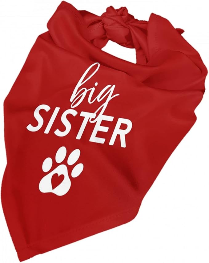 Big Sister Dog Bandana