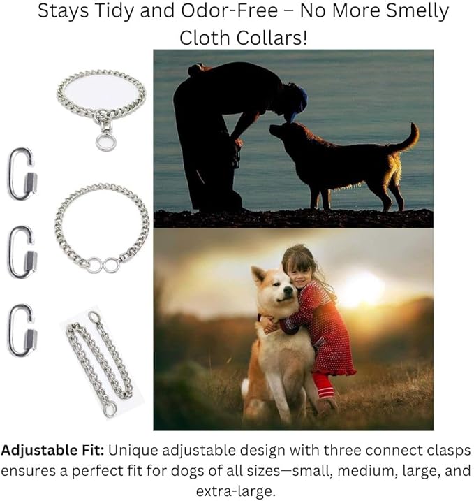 Best Dog Supplies Tidy Chain Dog Collar