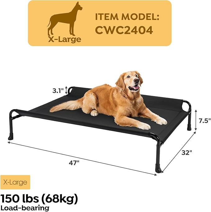 Veehoo Cooling Elevated Dog Bed CWC2404