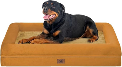 Orthopedic Washable Large Dog Bed: XXLarge Dog Bed Bolster Waterproof