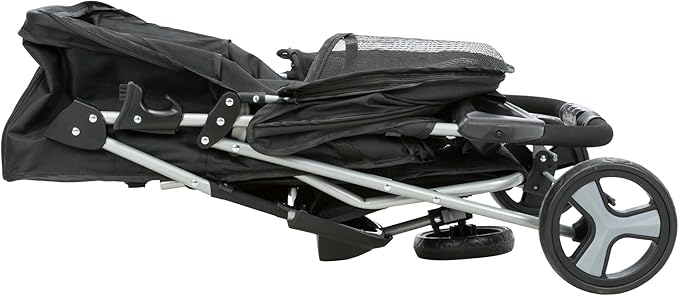 TRIXIE Foldable Pet Stroller for Cats and Dogs