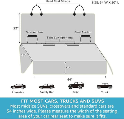 Lassie Dog Seat Covers for Cars Back Seat