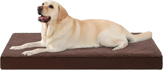 MIHIKK Large Dog Bed with Removable Washable Cover 36 inch
