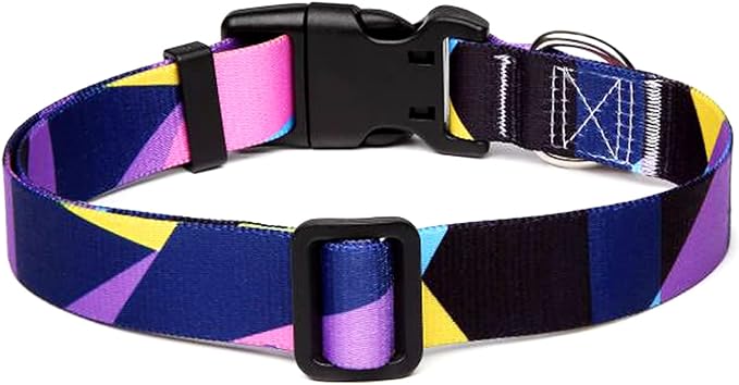 Adjustable Dog Collar with Patterns