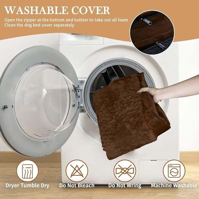 Orthopedic Jumbo Dog Bed for Extra Large Dogs