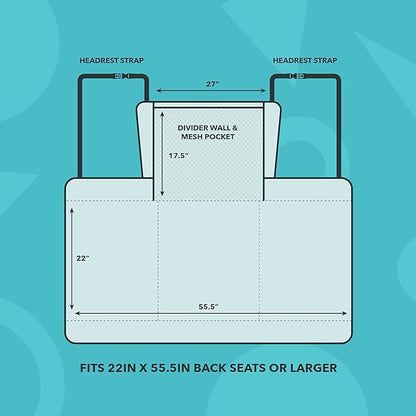 FrontPet Backseat Bridge Car Extender