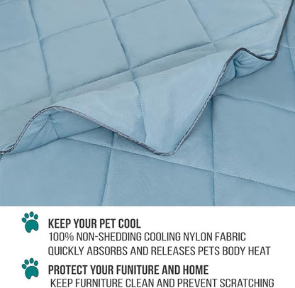 PetAmi Premium Cooling Dog Blanket 40x60, Dusty
