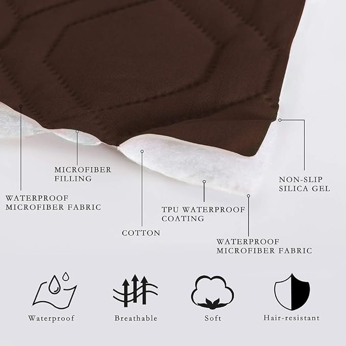 SUNNYTEX Waterproof Dog Bed Cover Dog Mat Pet