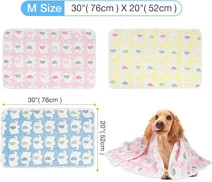 Pet Soft 1 Pack 3 Blankets Pet Blankets for Large Dogs 3 Pack 3M)