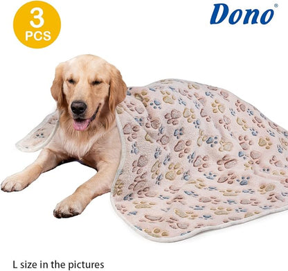 Dono 1 Pack 3 Dog Blankets