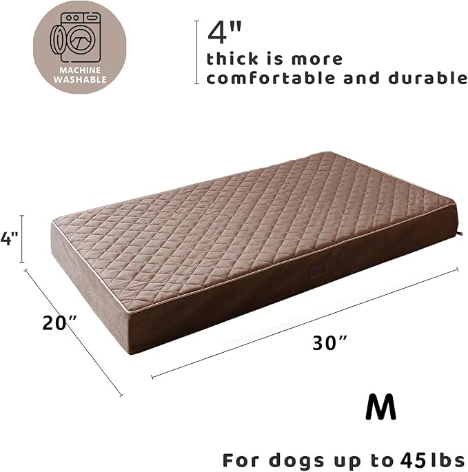 SunStyle Home Orthopedic Dog Beds for Medium Dogs