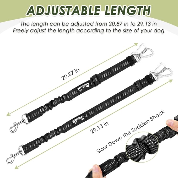 SlowTon Dog Seat Belt Harness for Car