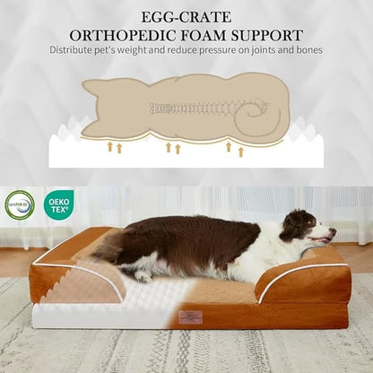 Large Dog Beds Orthopedic Foam
