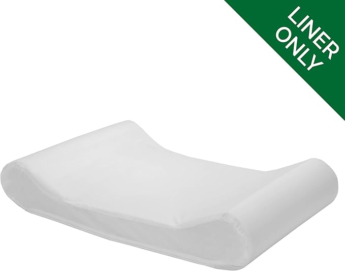 Furhaven Dog Bed Liner Water-Resistant Contour Luxe Lounger Foam Mattress Protector Cover