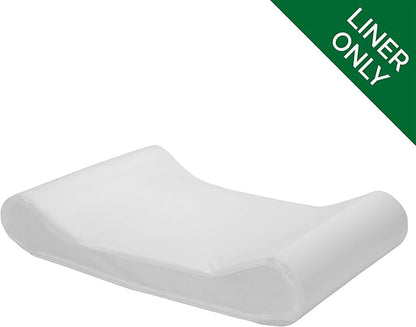 Furhaven Dog Bed Liner Water-Resistant Contour Luxe Lounger Foam Mattress Protector Cover