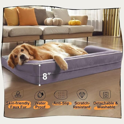 Large Dog Bed Orthopedic Washable