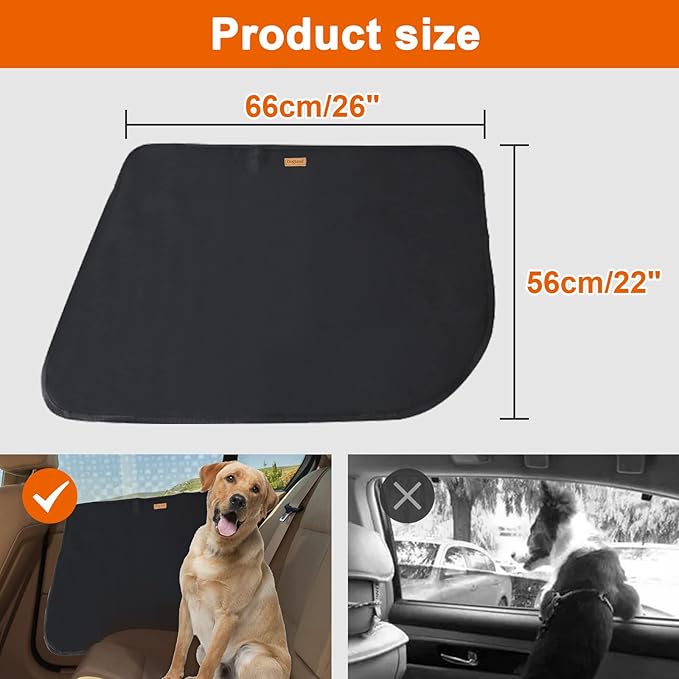 DogLemi 2 Pack Dog Car Door Protector 600D Oxford