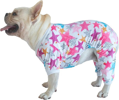 CuteBone Dog Pajamas Soft Fleece Puppy Clothes P181M