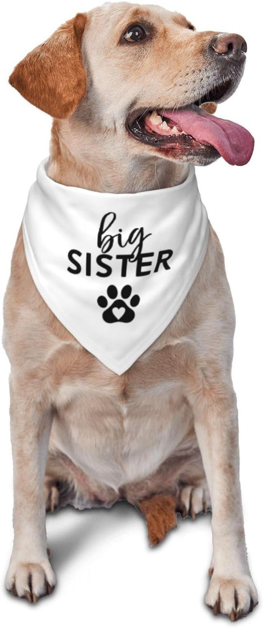 Big Sister Dog Bandana