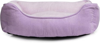 Hollypet Rectangle Plush Dog Bed Cat Bed Self-Warming Pet Bed