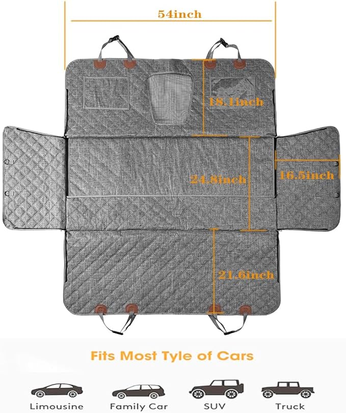 Back Seat Extender for Dogs