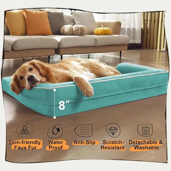 Large Dog Bed Orthopedic Washable