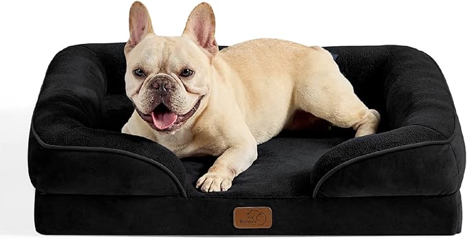 Bedsure Orthopedic Dog Bed for Medium Dogs