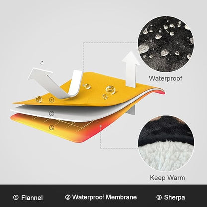 Bucephalus Waterproof Dog Blanket (Gray,50"×60")