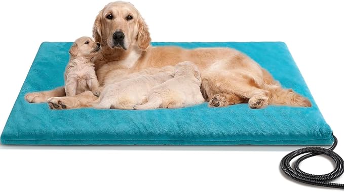 clawsable Outdoor Pet Heating Pad for Dog & Cat (XL-24"x36")
