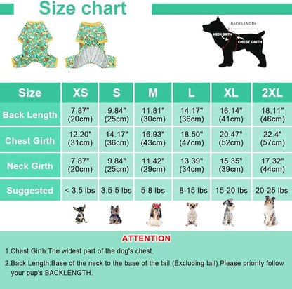 Dog Pajamas Large Sized Dog Boy Girl