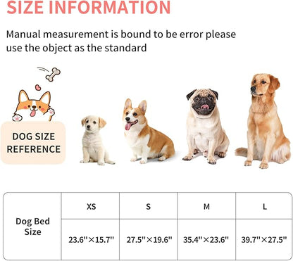 NOYAL Dog Bed Mat Soft Washable Dog Crate