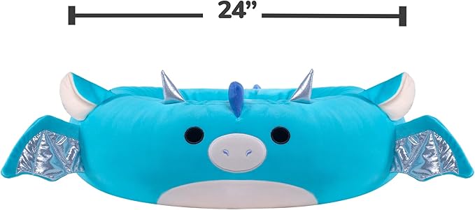 Squishmallows Original 24-Inch Tatiana The Dragon Pet Bed