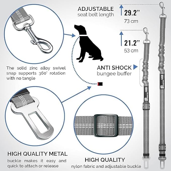 Best Dog Supplies Dog Car Seat Belt