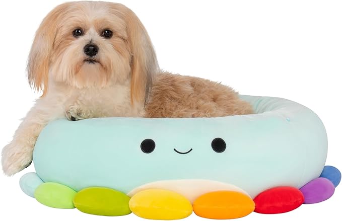 Squishmallows Original 30-Inch Jerrika The Octopus Pet Bed