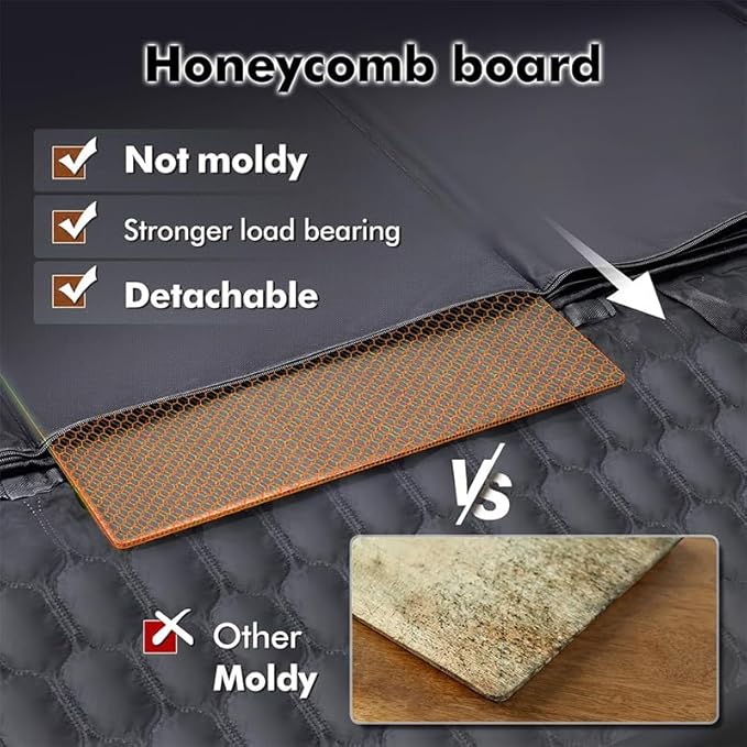 Back Seat Extender for Dogs 400lbs, Dog