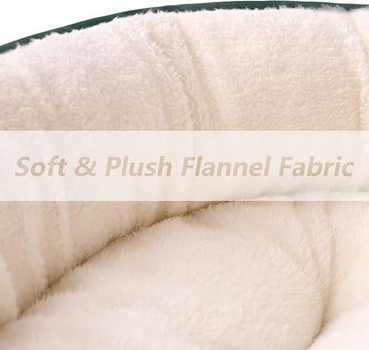 Love's cabin Round Donut Cat and Dog Cushion Bed 20in Pet