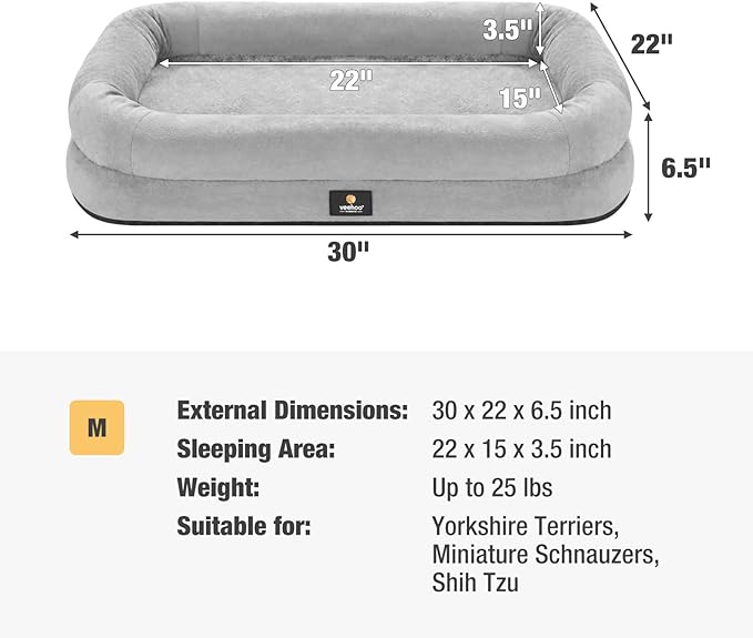 Veehoo Dog Beds for Medium Dogs