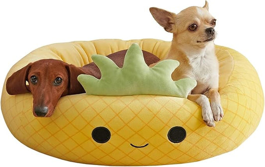 Squishmallows 20-Inch Maui Pineapple Pet Bed