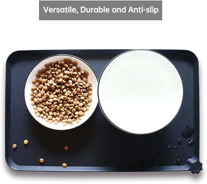 Hoki Found Silicone Pet Food Mats Tray