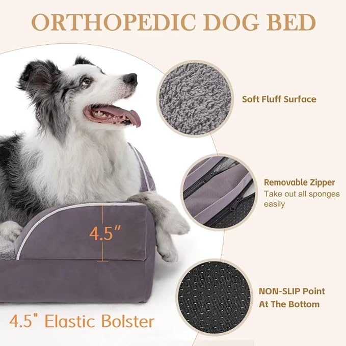Large Dog Beds Waterproof Comfy Pet Bed for Large Dogs Sofa