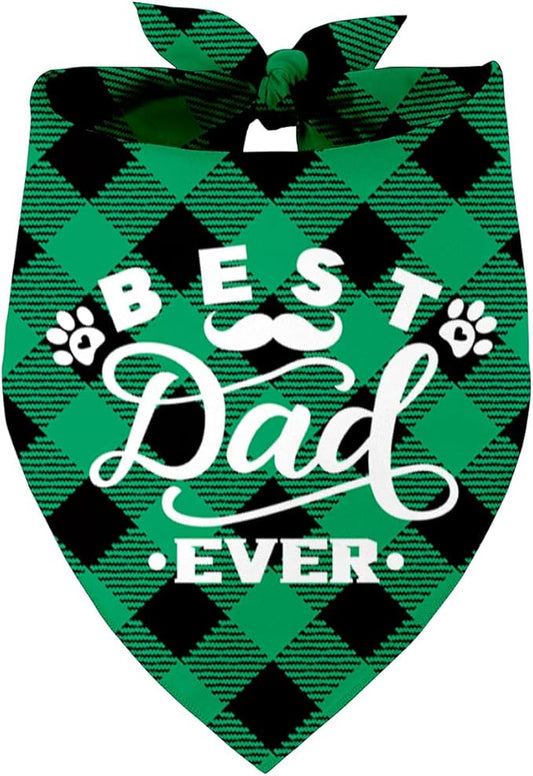 Best Dad Ever Dog Bandana (C7)