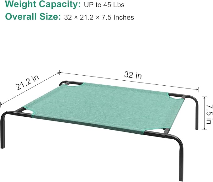 Elevated Dog Beds for Medium Dogs Indoor Outdoor