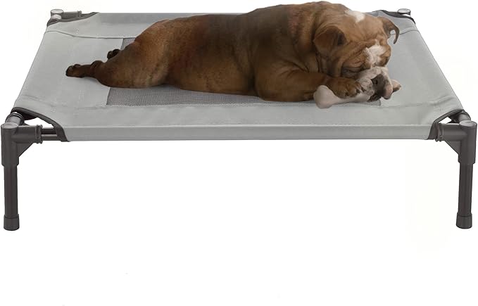 Elevated Dog Bed 30x24-Inch Portable 50lbs by