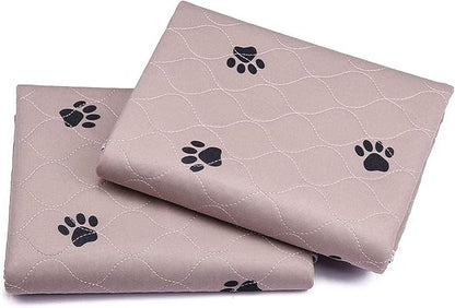 SincoPet Washable Dog Pee Pads with Puppy Grooming Gloves Pads,41x41 Inch 2)