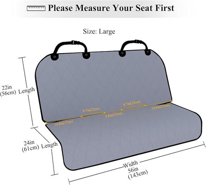 VIVAGLORY Dog Seat Covers 46" L 56" W