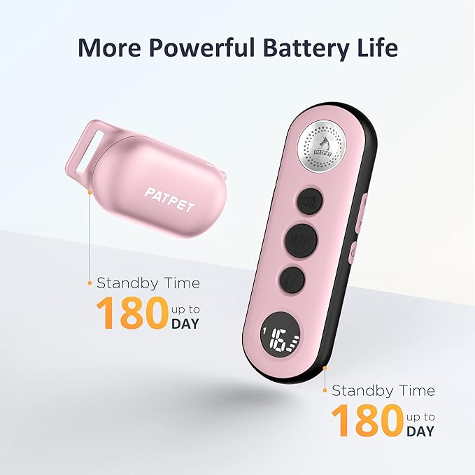 PATPET Dog Training Collar with Remote 3 Adjustable (8-120 lbs)