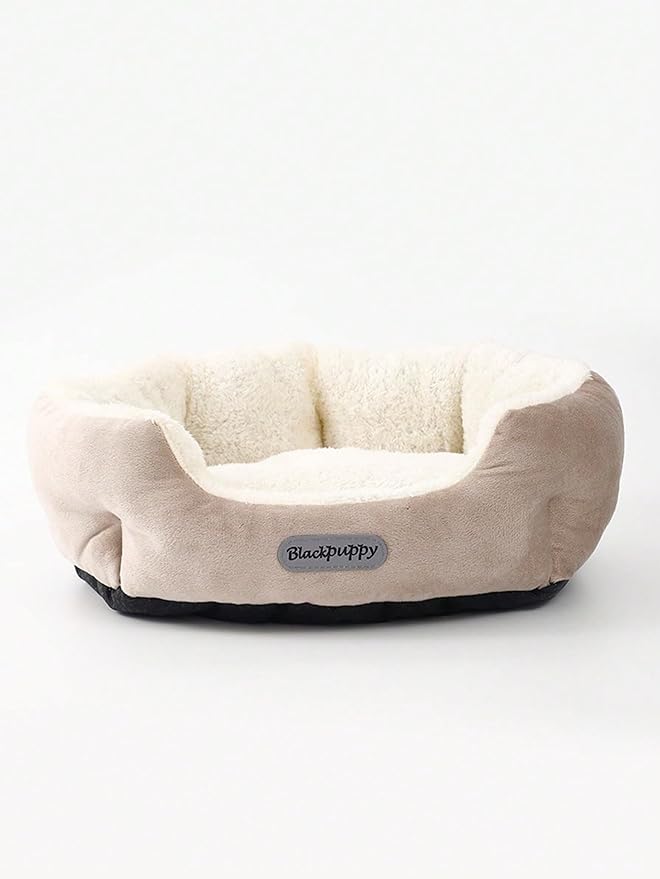 QWINEE Cat Dog Bed Crate Mat Puppy Sleeping