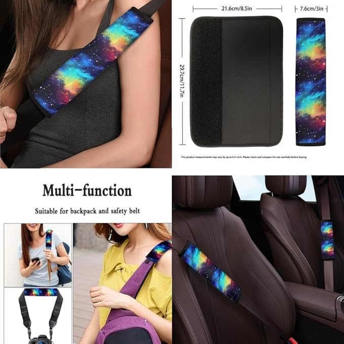 Gradient Galaxy 13 PCS Car Seat Cover Starry