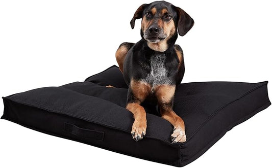 Happy Hounds Milo Square Tufted Pillow Dog Bed (32" x 32")