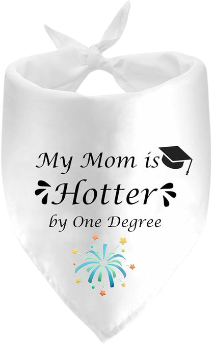 Graduation Dog Bandanas Puppy Scarf Adjustable Triangle Scarf Holiday Pet Bandana Graduation Party Supplies for Dog Lovers - Graduation Announcements 2024